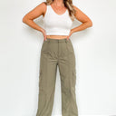  Hype Gal Cargo Parachute Pants - BACK IN STOCK - kitchencabinetmagic