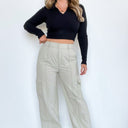  Hype Gal Cargo Parachute Pants - BACK IN STOCK - kitchencabinetmagic