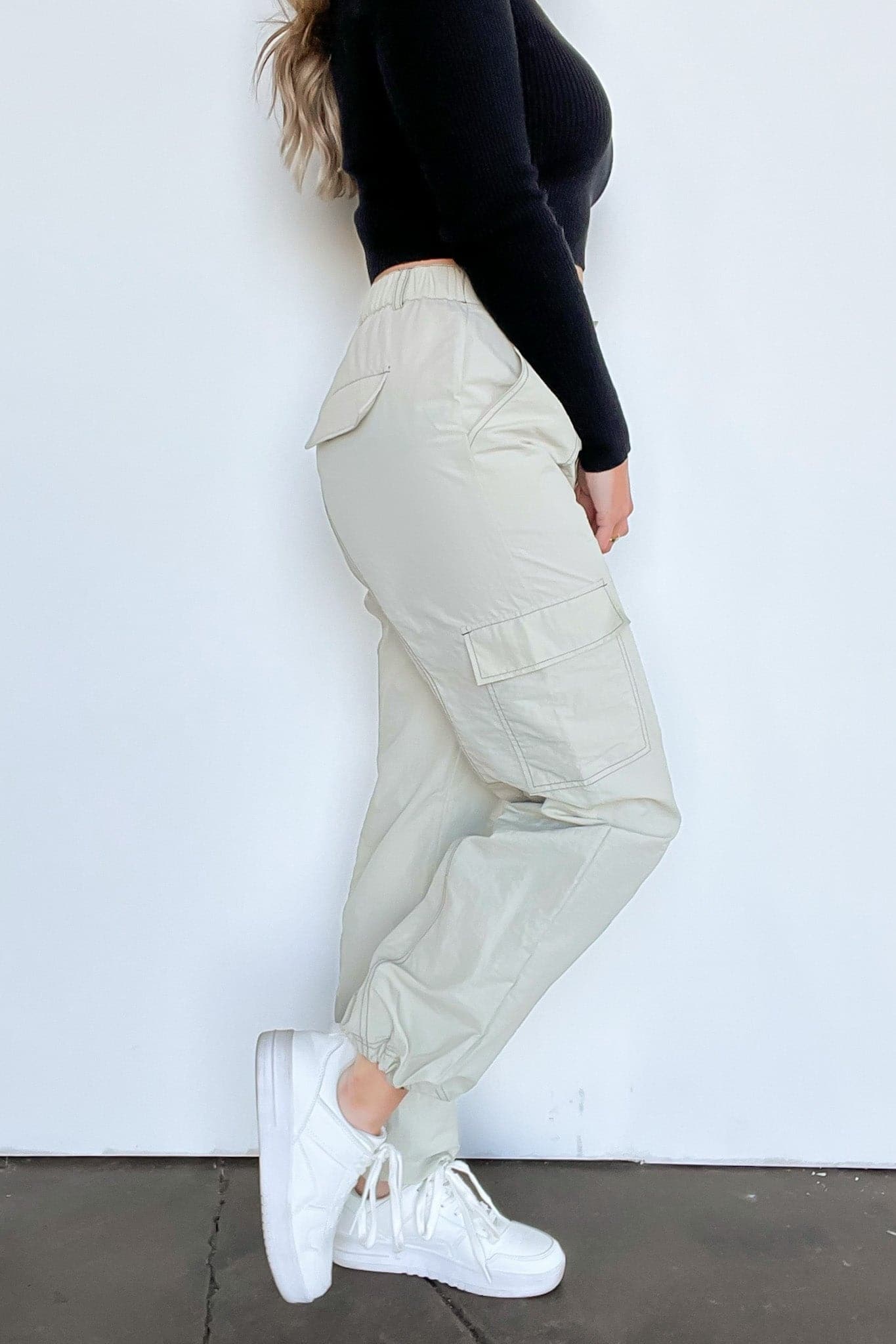  Hype Gal Cargo Parachute Pants - BACK IN STOCK - kitchencabinetmagic