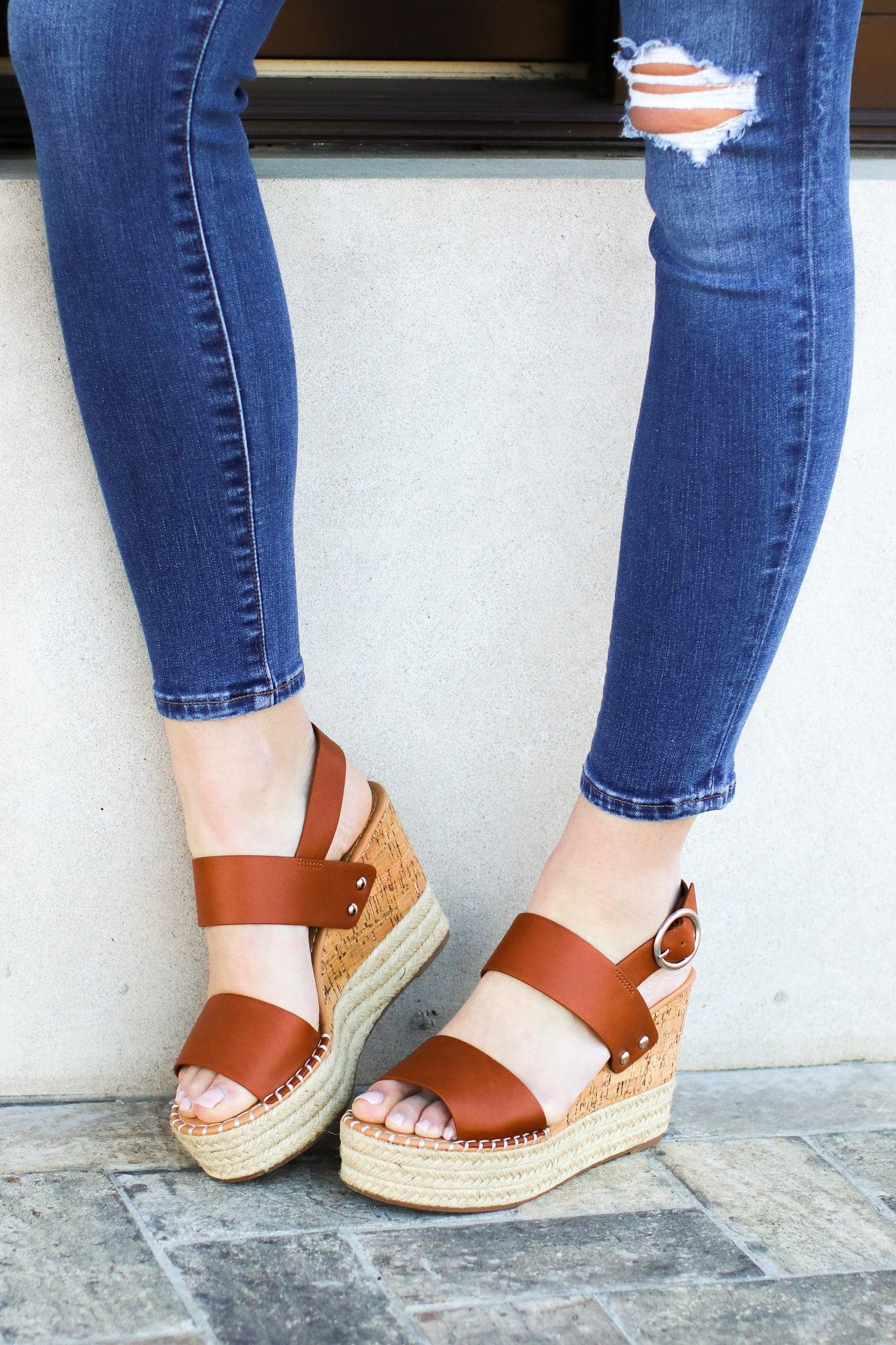  The Right Moves Espadrille Wedges - Tan - FINAL SALE - kitchencabinetmagic