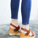  The Right Moves Espadrille Wedges - Tan - FINAL SALE - kitchencabinetmagic