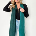  Luiza Color Block Duo Lightweight Scarf - FINAL SALE - kitchencabinetmagic