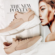 Nude / 6 Mile a Minute Mesh Sneakers - FINAL SALE - kitchencabinetmagic