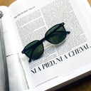 Green/Black Summer Stunner Acetate Sunglasses - kitchencabinetmagic
