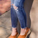 5.5 / Tan Gone for the Weekend Cross Strap Espadrille Wedges - FINAL SALE - kitchencabinetmagic