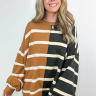  Aaliya Color Block Striped Top - BACK IN STOCK - kitchencabinetmagic