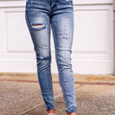  Micaela High Rise Distressed Jeans - kitchencabinetmagic