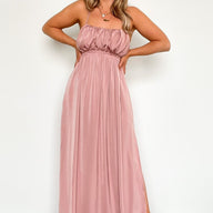  Irresistible Essence Shirred Maxi Dress - kitchencabinetmagic