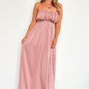  Irresistible Essence Shirred Maxi Dress - kitchencabinetmagic