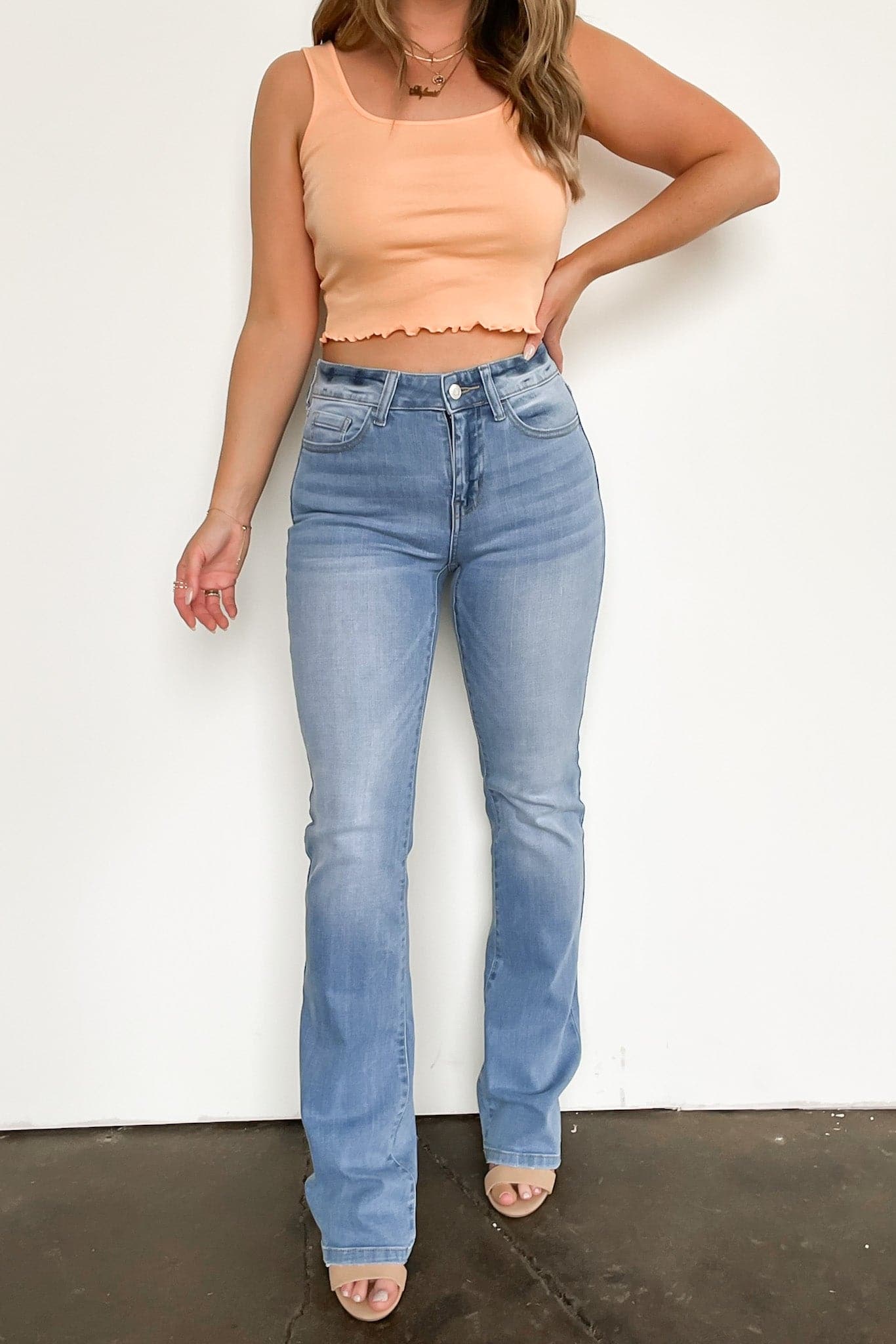  Jenella Mid-Rise Bootcut Jeans | BACK IN STOCK - kitchencabinetmagic
