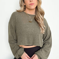  Juliyn Ribbed Crop Knit Top - BACK IN STOCK - kitchencabinetmagic