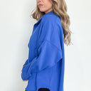  Leyton Exposed Seam Dolman Zip Up Jacket - BACK IN STOCK - kitchencabinetmagic