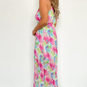  Looking so Flirty Floral Cutout Maxi Dress - kitchencabinetmagic