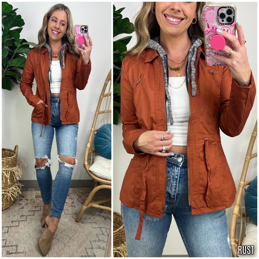  Make Plans Layered Utility Jacket - FINAL SALE - kitchencabinetmagic