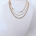 Gold Making the Band Star Layered Necklace - BACK IN STOCK - kitchencabinetmagic