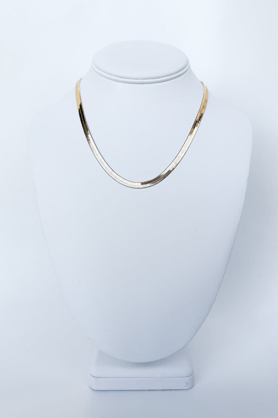Gold Midnight Chic Snake Chain Necklace - kitchencabinetmagic