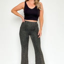  Midnight Moves Lurex High Waist Pants - kitchencabinetmagic