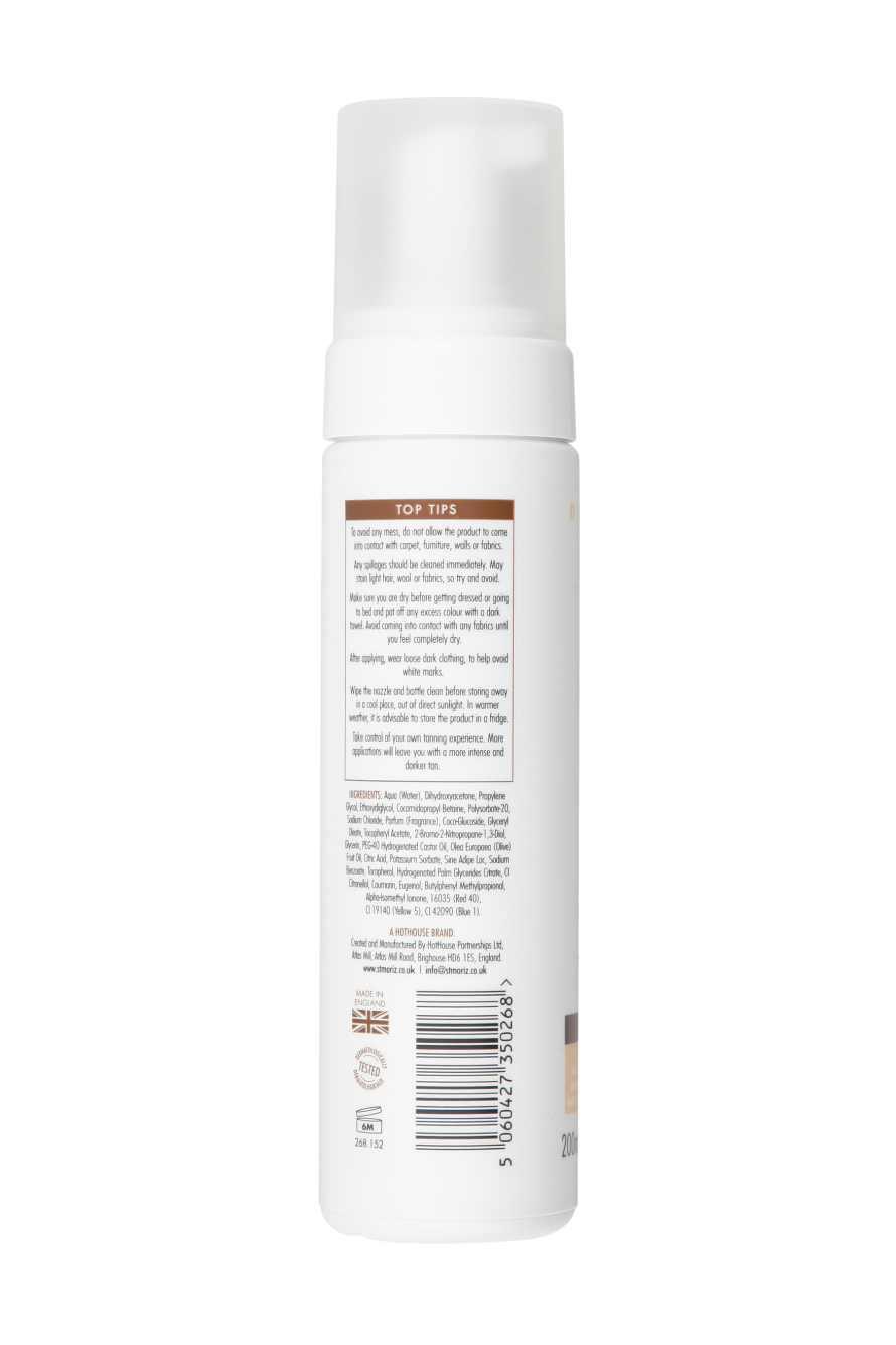  St. Moriz Professional Self-Tanning Mousse - Dark - kitchencabinetmagic