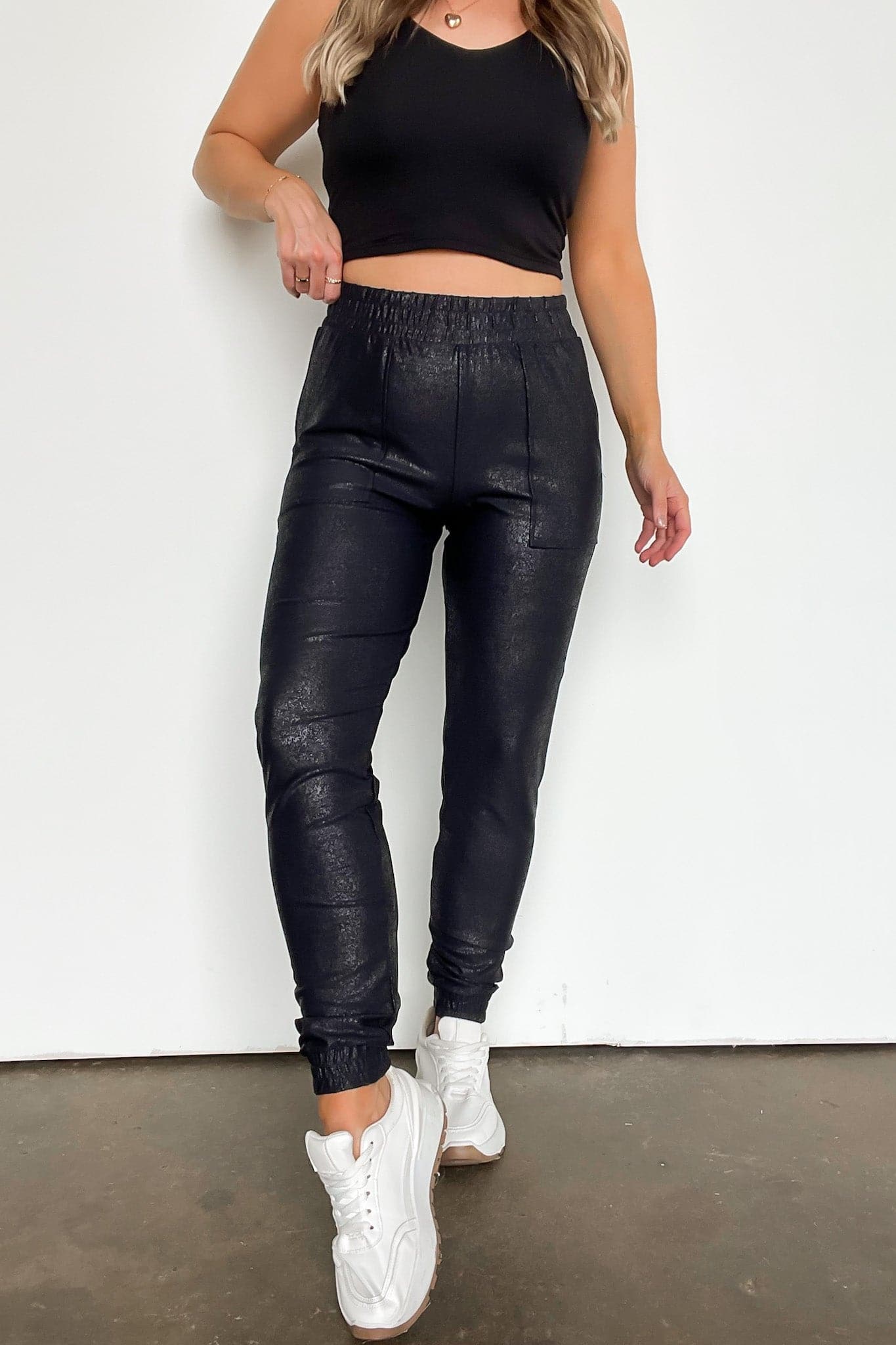  Stylish Standard Faux Leather Joggers - kitchencabinetmagic