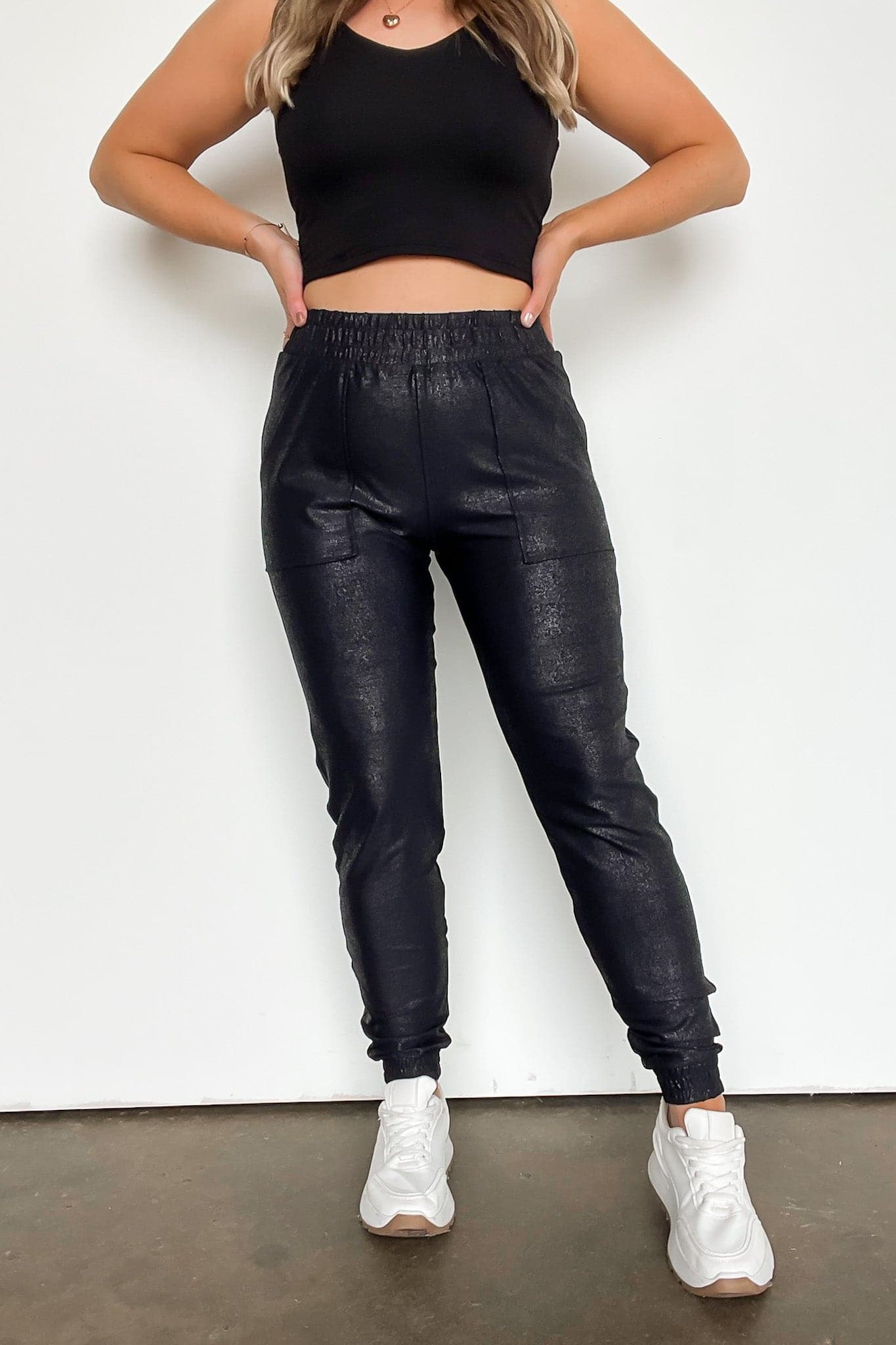  Stylish Standard Faux Leather Joggers - kitchencabinetmagic