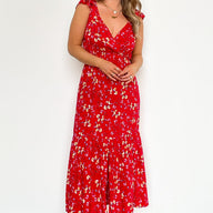  Sunshine Fields Floral Maxi Dress - BACK IN STOCK - kitchencabinetmagic