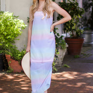  Sweetest Secret Striped Maxi Dress - FINAL SALE - kitchencabinetmagic