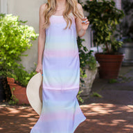  Sweetest Secret Striped Maxi Dress - FINAL SALE - kitchencabinetmagic