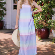 S / Multi Sweetest Secret Striped Maxi Dress - FINAL SALE - kitchencabinetmagic