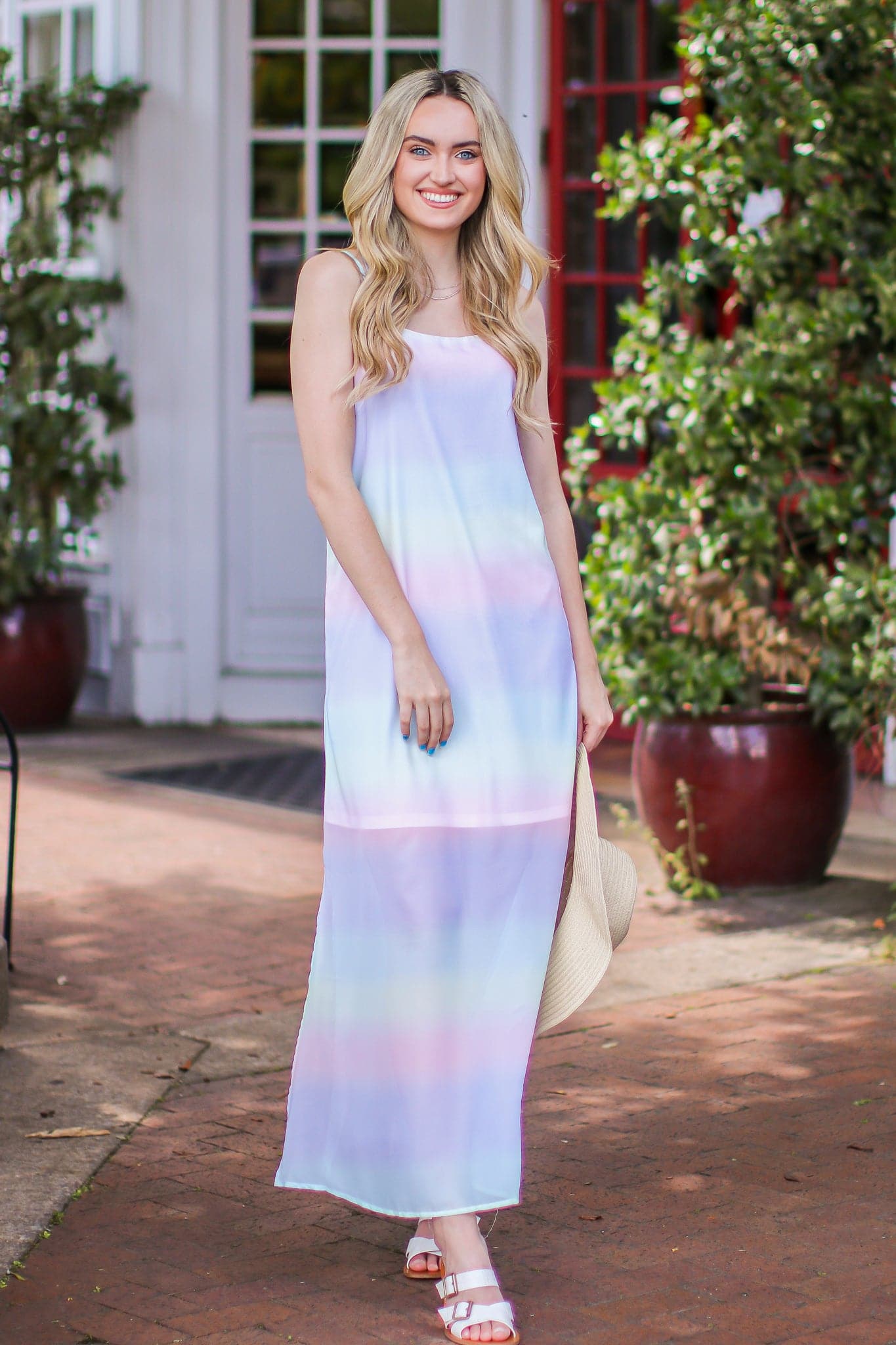  Sweetest Secret Striped Maxi Dress - FINAL SALE - kitchencabinetmagic