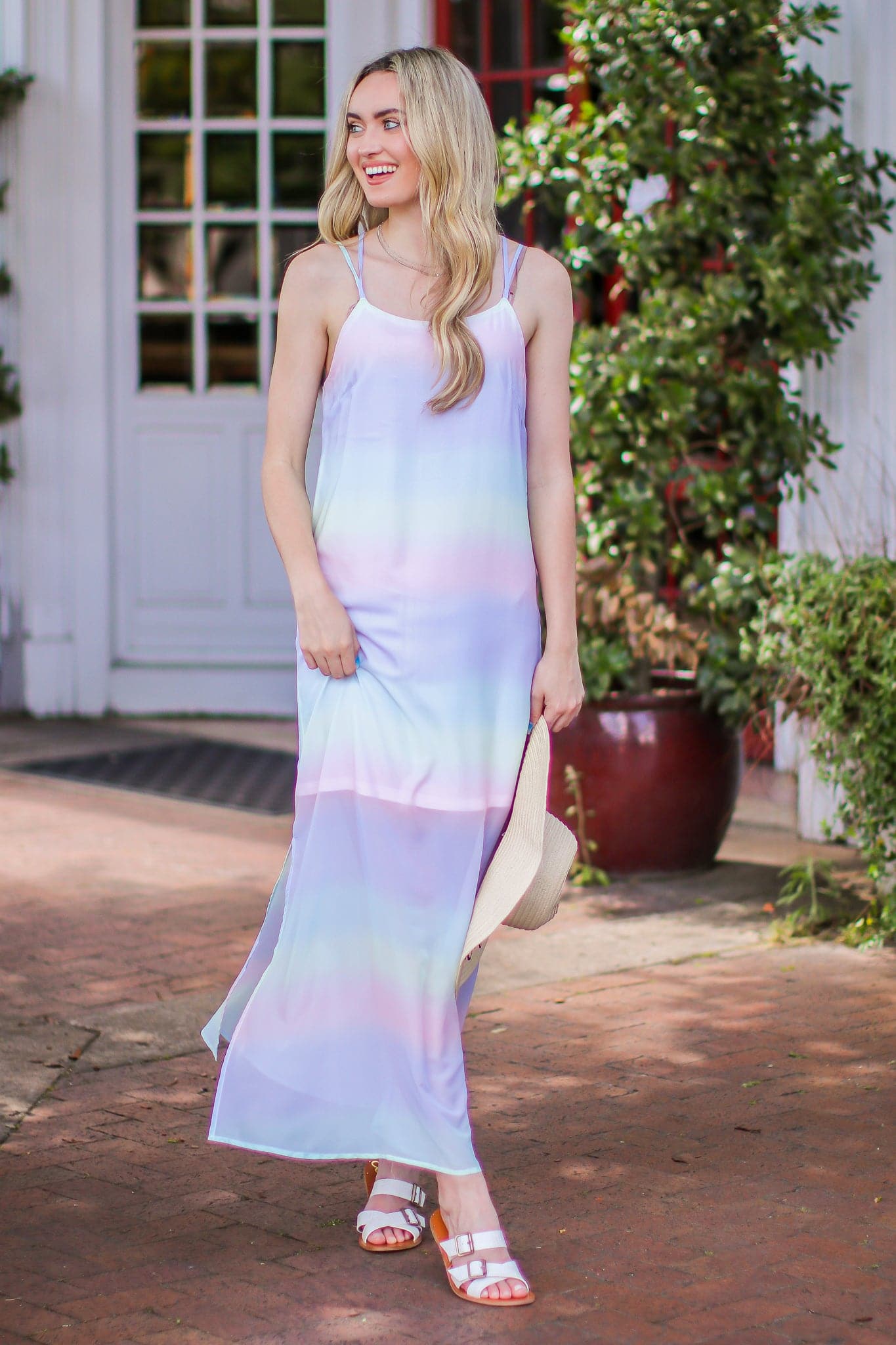  Sweetest Secret Striped Maxi Dress - FINAL SALE - kitchencabinetmagic