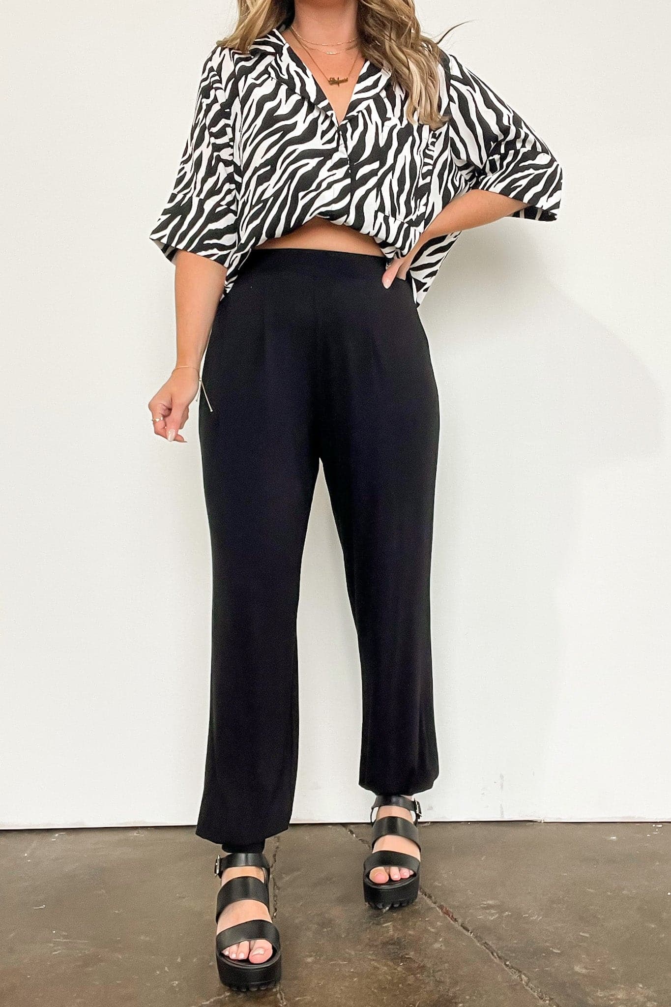  Tailynn Elastic Waist Lounge Pants - kitchencabinetmagic