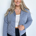  Talleigh Button Down Quilted Jacket - FINAL SALE - kitchencabinetmagic