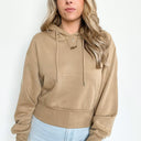  Tanyay Crop Hoodie Pullover - FINAL SALE - kitchencabinetmagic