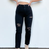  Tarah Distressed Crop Jeans - BACK IN STOCK - kitchencabinetmagic