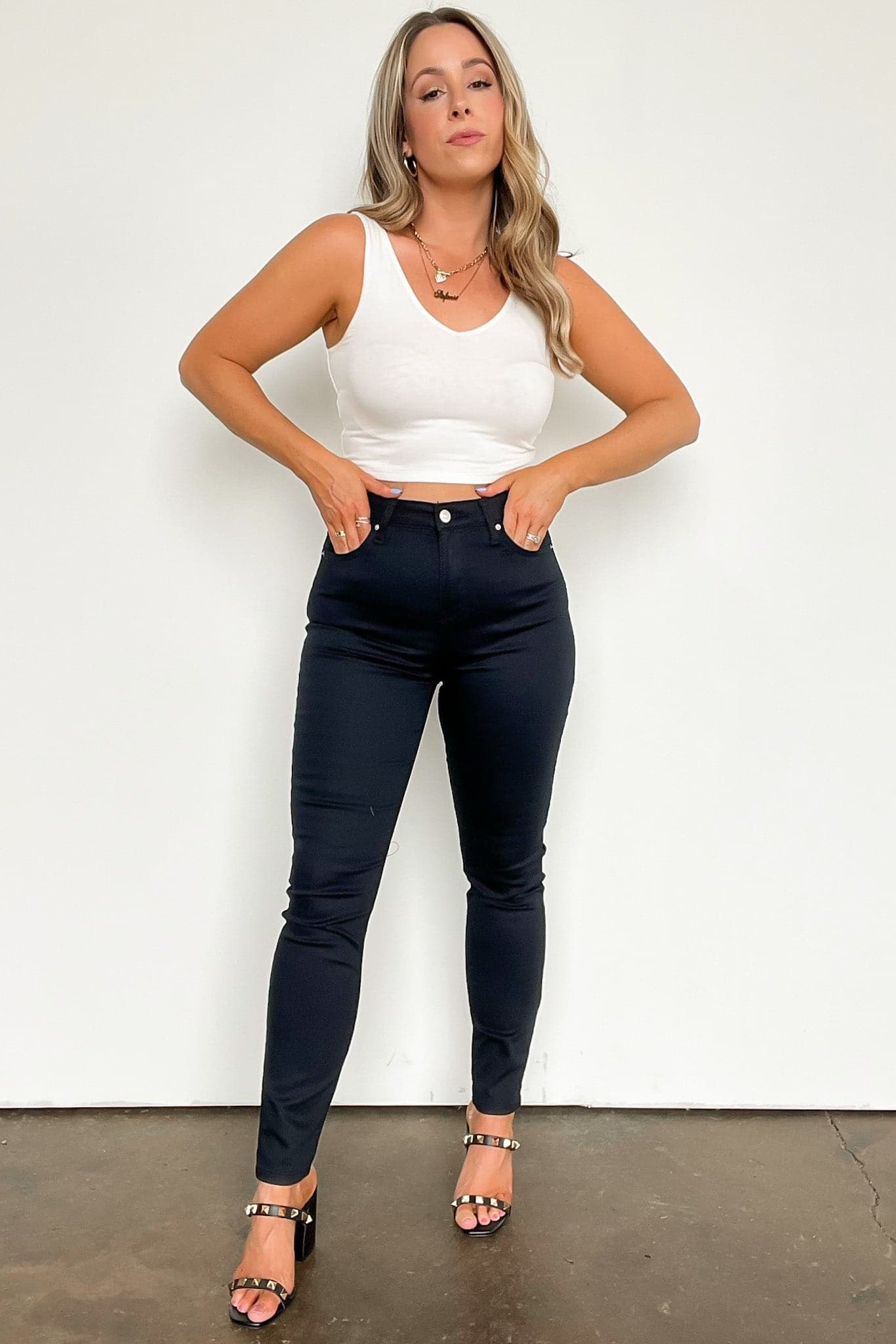  Tasha High Rise Skinny Jeans - kitchencabinetmagic