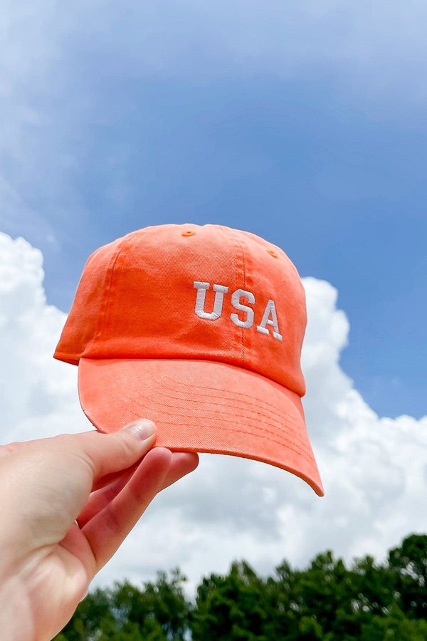  USA Embroidered Dad Hat - angrybureaucrat
