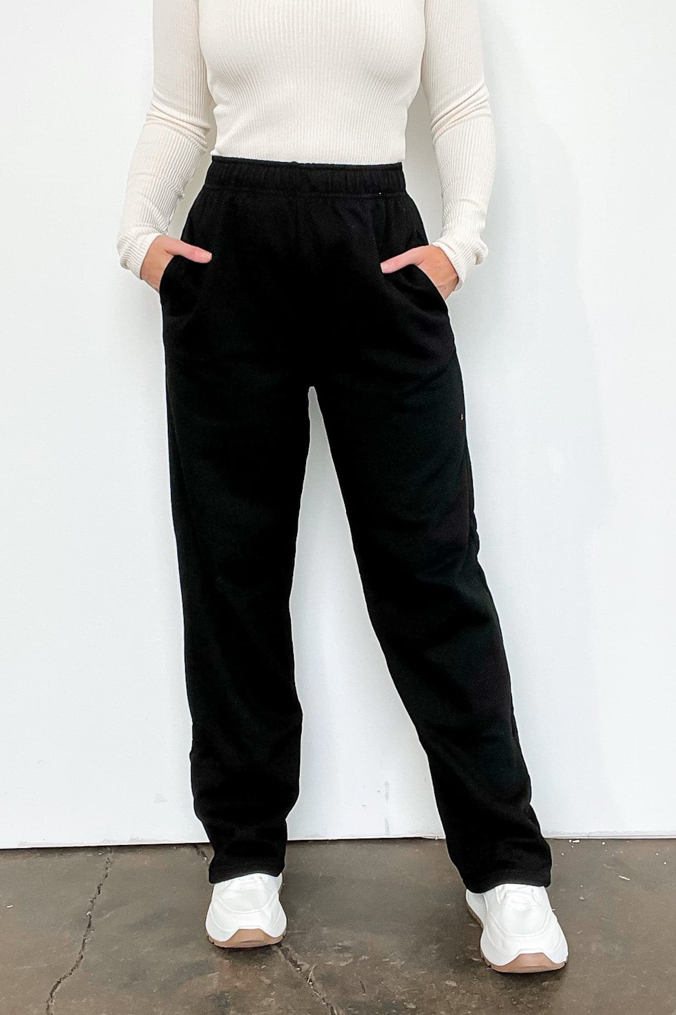  Waylee Brushed Knit Drawstring Sweatpants - BACK IN STOCK - kitchencabinetmagic