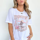  Yellowstone Cowboy Club Vintage Relaxed Graphic Tee | CURVE - kitchencabinetmagic