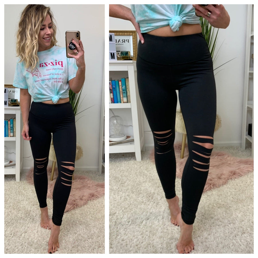  Handle It Distressed Cutout Leggings | CURVE - kitchencabinetmagic