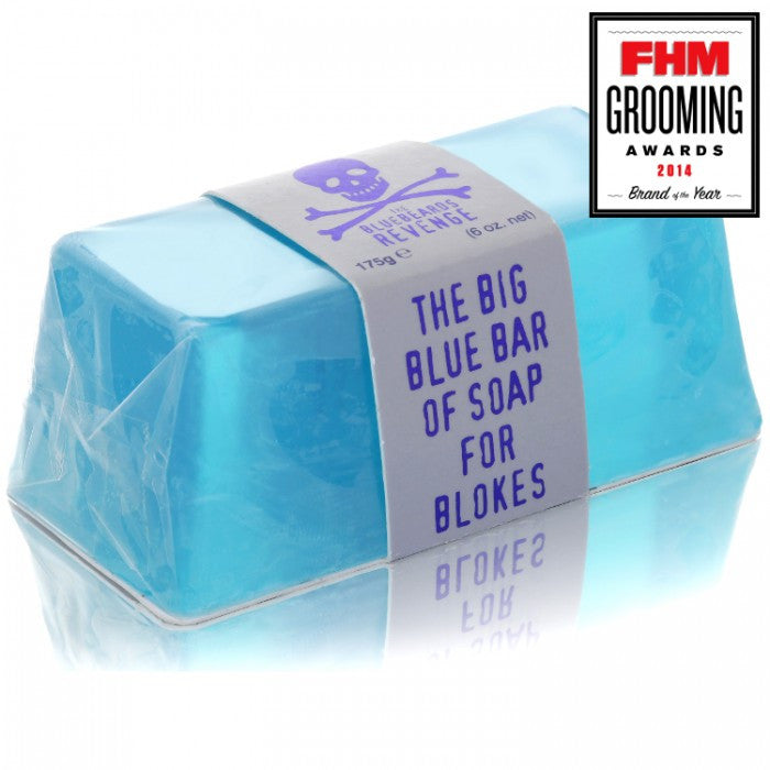 blue bar soap