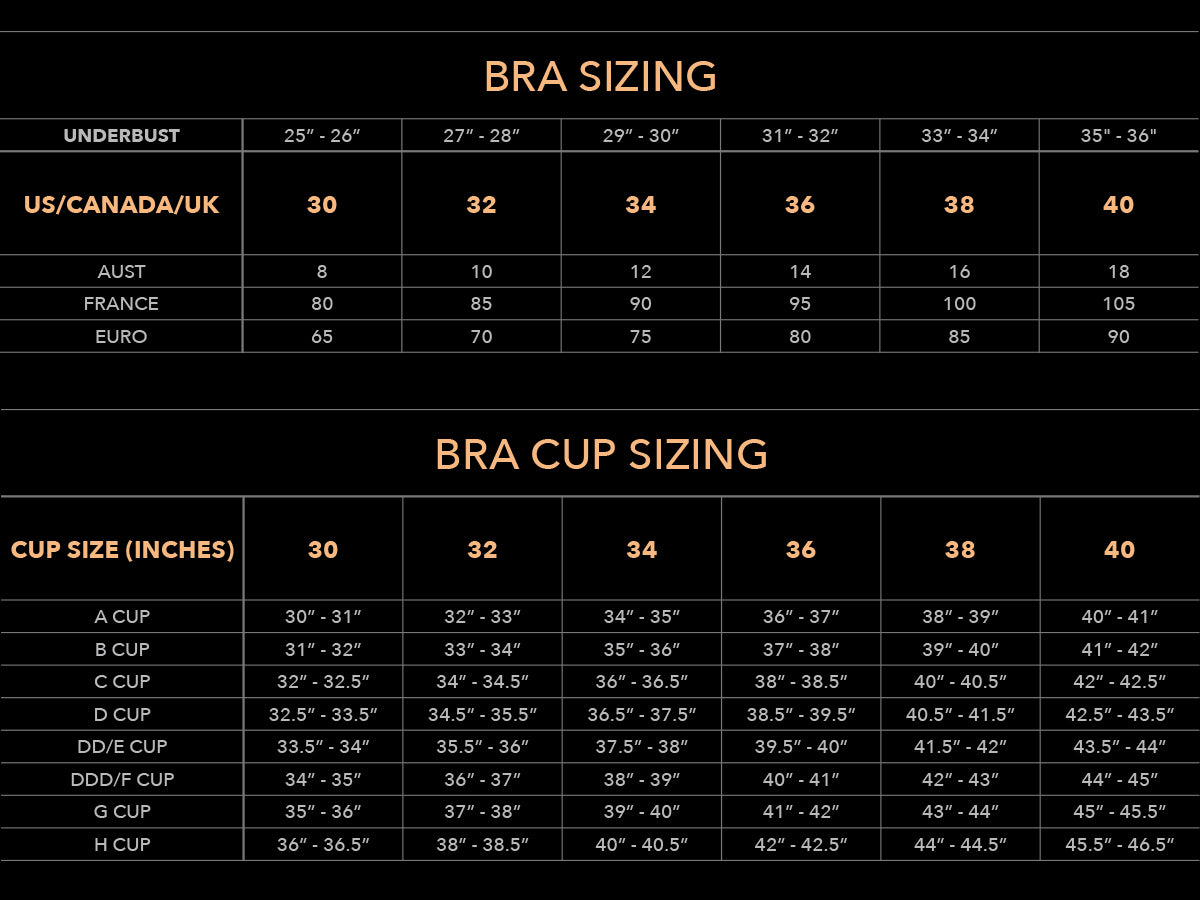 US Bra Size Guide