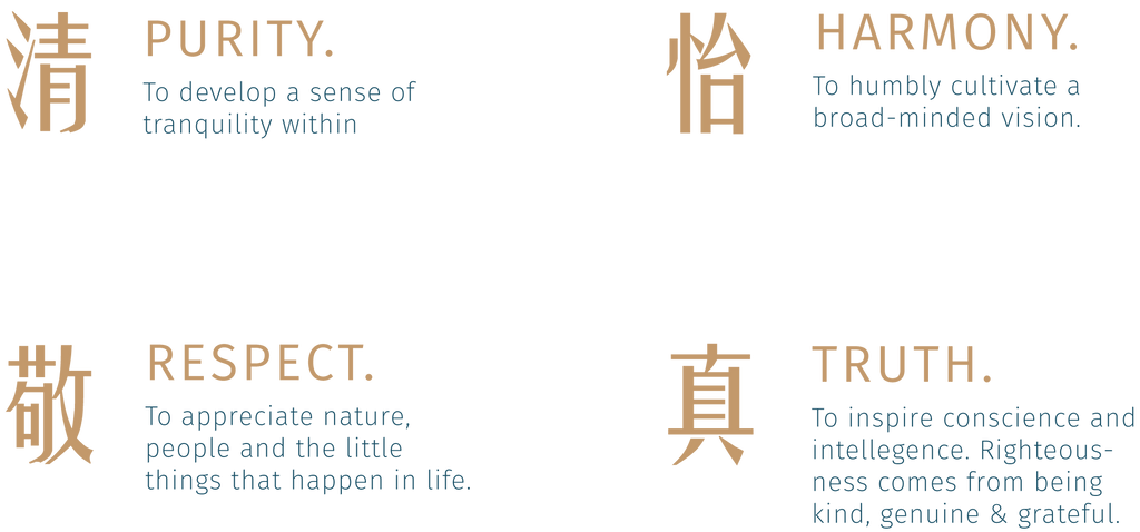 chinese tea spirits philosophies purity harmony respect truth