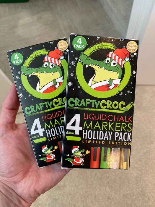 Holiday 4 Pack - Limited Edition Chalk Markers