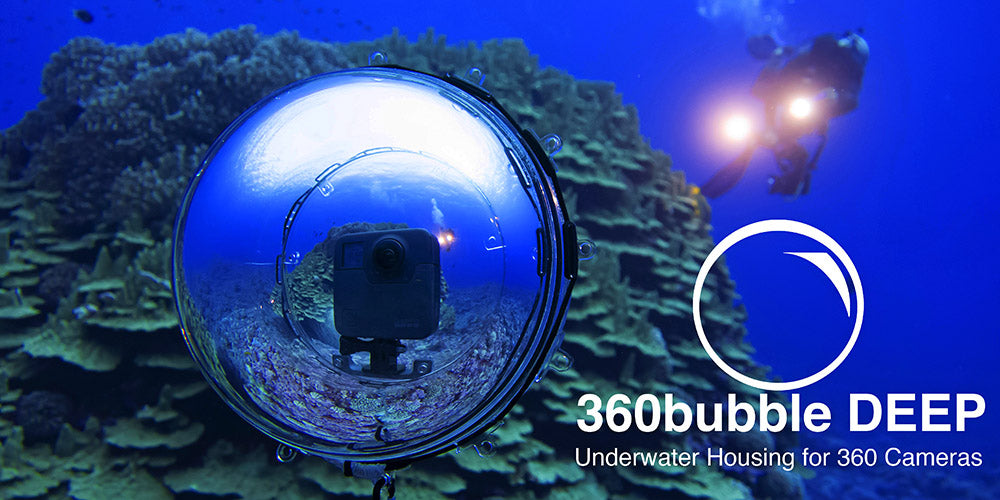 360bubble Underwater Housing For 360 Cameras Gopro Insta360 Ricoh