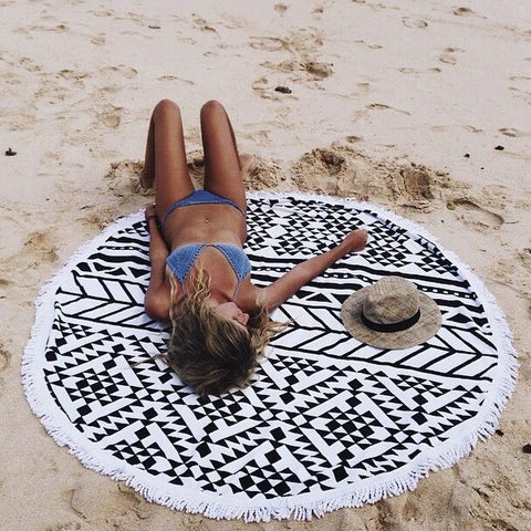 Top Ten Volleyball Gifts - Roundie Towel by The Beach People