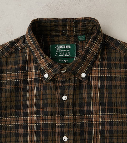 Interwoven Check Twill - Olive