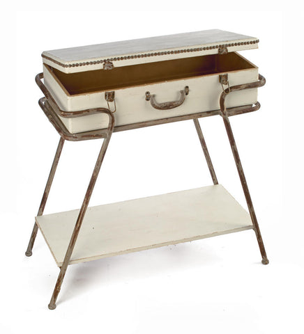 Suitcase Console Table