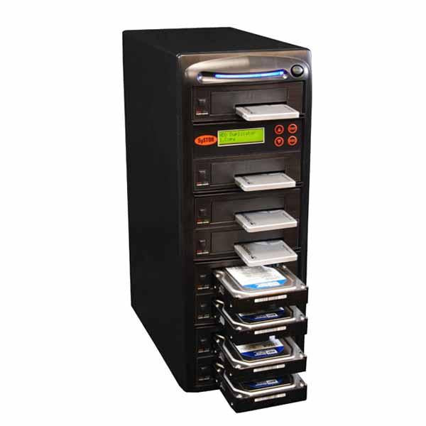 Systor 1 to 7 SATA 600MB/S SSD Duplicator/Sanitizer - & 2.5" – Duplicator