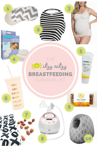 Breastfeeding Survival Kit - Items to 
