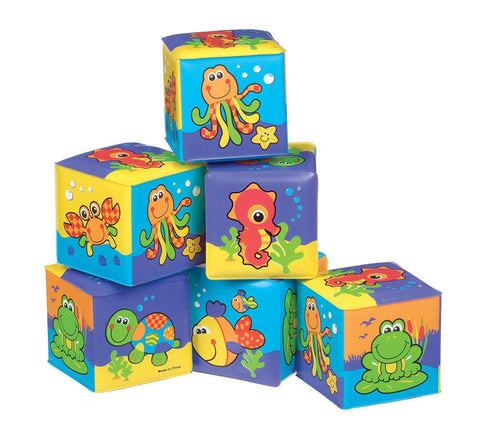 קוביות רכות לאמבטיה פלייגרו - Playgro - Playgro - ילדים ודרקונים